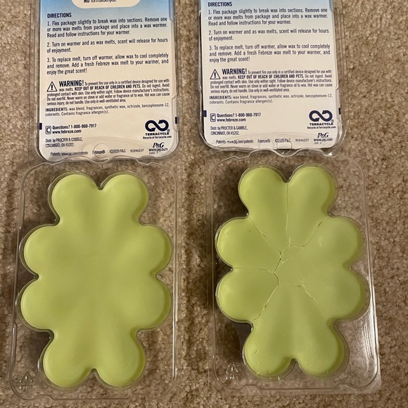 Lot of 2 Febreze Unstopables PARADISE Wax Melts Air Freshener 8 Melts per pack - Picture 3 of 3